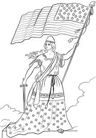 Select one of 1000 printable coloring pages of the category disney. American Flag Lady Coloring Page Free Printable Coloring Pages For Kids