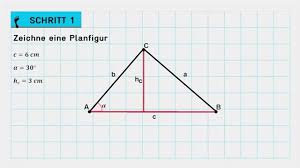Um den umkreis eines dreiecks zu konstruieren, gehen wir wie folgt vor: Dreiecke Konstruieren Learnattack