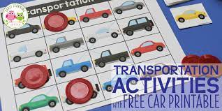 We love educational activities and free preschool worksheets that make learning fun! How To Use This Free Printable For 5 Fun Transportation Activities Early Learning Ideas