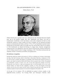 Pdf William Wordsworth 1770 1850