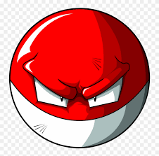 Voltorb is a pokémon that looks like a large poké ball. Voltorb Png Clipart 5080677 Pikpng