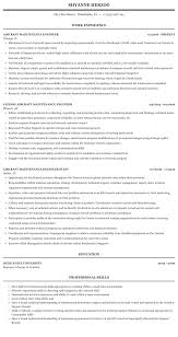aircraft maintenance engineer resume