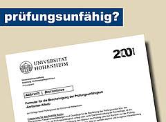 Ärztliches attest über die körperliche eignung zum studium der sportwissenschaft. Detailansicht Universitat Hohenheim