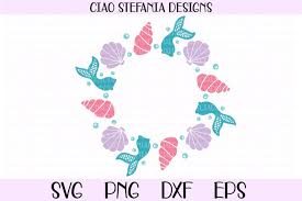 Mermaid svg free vector we have about (85,041 files) free vector in ai, eps, cdr, svg vector illustration graphic art design format. Mermaid Wreath Monogram Seashell Svg Cut File 307228 Svgs Design Bundles