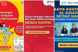 Sedangkan untuk dapat mengakses internet pengguna membutuhkan kuota internet untuk. Jangan Dibocorin Lagi Ada Subsidi Internet Dan Kuota Gratis 35gb Dan 50gb Telkomsel Xl Axis Dan Tri Buruan Disikat Bro Semua Halaman Gridmotor Id