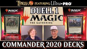 The gathering, both literal and graphical, is copyrighted by wizards of the coast. Mtg Commander 2020 Decks Duell 1 Deutsch Magic The Gathering Trader Online Match Gameplay Review Youtube