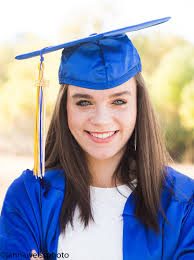 2021 senior Sabrina Healy. Have you ever seen eyes so blue? Sabrina, it was  great to see you and your mom after all these years! What a gorgeous young  lady you've grown