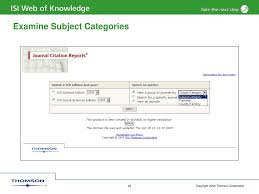Discover, use and cite research data. Ppt Journal Citation Reports On The Web Powerpoint Presentation Free Download Id 5138181