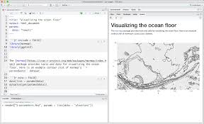 You want to use the knit html option for this know how to create an r markdown file in rstudio. Parameters