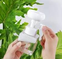 1* Flower Foam Bubble Bottle, a Creative Pressure Bottle for Flower Foam,  Ideal for Bathroom Lotion, Body Wash, And Hand Sanitizer. * Use in Dorms,  ...