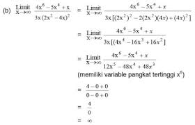 Pembaca diharapkan sudah menguasai teori limit fungsi aljabar dan trigonometri. Limit Tak Hingga Pengertian Fungsi Rumus Dan Contoh Soal