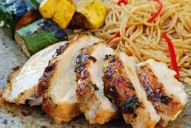 An easy weeknight meal that can be served along any side dish! Nibble Me This Airline Chicken Breast With Basil Butter