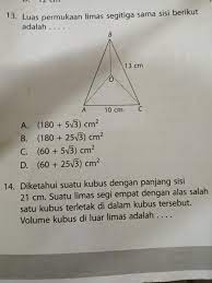 We did not find results for: 13 Luas Permukaan Limas Segitiga Sama Sisi Berikut Adalah 14 Diketahui Suatu Kubus Dengan Brainly Co Id