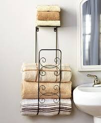 Wall Mounted Towel Organizers Towel Organization Bath Storage Bathroom Furniture Storage