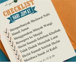 Shalat jumat memang tidak dibebani kewajiban pada muslimah, namun. Sunnah Sunnah Hari Jumat