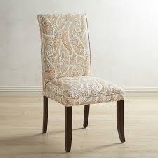Sunset Paisley Dining Chair With Espresso Wood Muebles Sillas