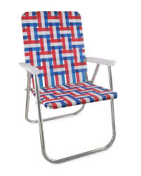Old Glory Classic With White Arms Lawn Chairs Picnic Chairs Beach Chairs
