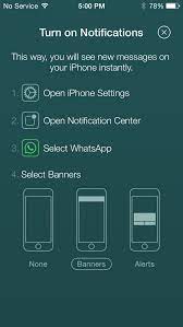 Update the phone system and whatsapp to the latest versions. Whatsapp S Annoying Notification Screen