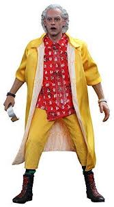 Hot Toys Movie Masterpiece Back To The Future Part 2 Dr Emmet Brown 1 6 Figure Hottoys Emmett Brown Back To The Future Hot Toys