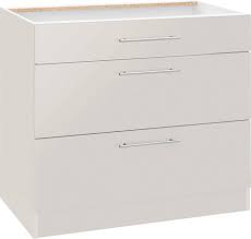 Sie möchten beim kochen ihre kochutensilien und küchengeräte in der küche griffbereit verstaut wissen? Wiho Kuchen Unterschrank Cali 90 Cm Breit Mit 2 Grossen Auszugen Ohne Arbeitsplatte Online Kaufen Otto