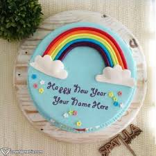 2021 Wishes Happy New Year Cake With Name Editing Create free happy new year 2021 flyers, posters, social media graphics and videos in minutes. 2021 wishes happy new year cake with