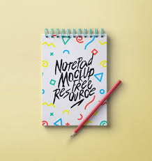 Free Ringed Notepad Mockups Mockuptree Mockup Psd Free Mockup Photoshop Mockup Free