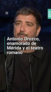 Antonio Orozco volvió anoche al Stone and Music Festival... Mejor escenario  imposible, el del Teatro Romano de Mérida, para estrenar su nuevo tour, 'La  gira de mi vida', con todas las entradas