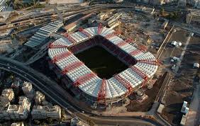 Georgios karaiskakis stadium is a purpose built football stadium located in the port city of piraeus within the administrative region of attica. Karaiskakis Stadium Olympiakos Piraus Stadion