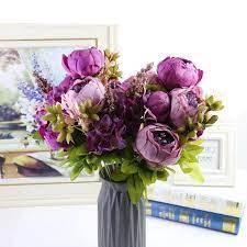 I considered fake flowers, but: Buy Artificial Flowers European Peony High Grade Fake Flowers Wedding Decorations Autumn Peony At Affordable Prices Free Shipping Real Reviews With Photos Joom