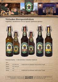 Vielanker Brauhaus Bier Bier Werbung Deutsches Bier