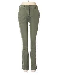 Details About Ann Taylor Loft Women Green Casual Pants 2 Petite