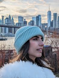 Handmade 100% Baby Alpaca Wool Lime Beanie