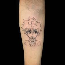 Yu yu hakusho tattoo ideas. I Do Anime Tattoos Here S A Small Flash Tattoo I Did Last Week Hope You Guys Enjoy It Killua Zoldyck Hunterxhunter