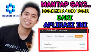 Kali ini pun, kita telah diperkenalkan lagi pada aplikasi sejenis, yakni renren mine indonesia apk. Keren Dibayar 450 Ribu Dari Aplikasi Ini Renren Mine Youtube