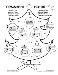 Ornament Notes Christmas Music Activities Piano Teaching Teaching Music