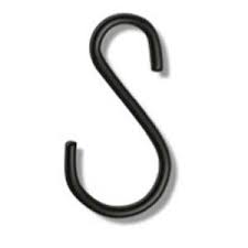 Gancho Extensor Para Corrente Preto