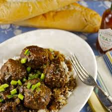 Cajun Meatball Fricassee Is A Dark And Delicious South Louisiana Recipe Recipe Cajun Meatballs South Louisiana Recipes Louisiana Recipes