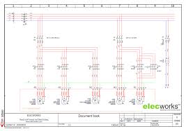 Free electrical schematic diagram softwares 2019. Power Control Schematics In Elecworks Electrical Design Software Software Design Electrical Wiring Diagram
