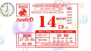 Pin Di Prediksi Kalender Toto Macau