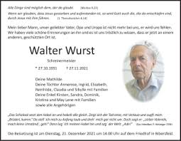 Gedenkkerzen von Walter Wurst