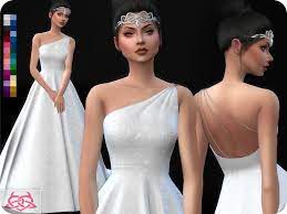 Maybe you would like to learn more about one of these? Lana Cc Finds Coloresurbanos Wedding Dress 12 Original Sims 4 Wedding Dress Wedding Dresses Sims 4 Mods Clothes