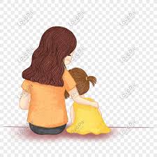 Oleh karena itu, pilihan nama inilah yang baik dipergunakan untuk nah, dengan begitu anda tak akan salah bila menyematkan nama anak laki laki 2 kata bahasa arab dan artinya. Tampak Belakang Ibu Dan Anak Png Grafik Gambar Unduh Gratis Lovepik