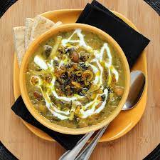 Ash Reshteh Persian Bean And Noodle Thick Soup Afghan Food Recipes Persian Food Iranian Recipes