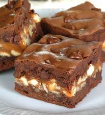 Snickers Layered Brownies Recipe Desserts Brownie Recipes Dessert Recipes