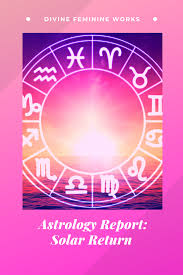 Astrology Report Solar Return In 2020 Birth Chart Astrology Report Sun Sign Horoscope
