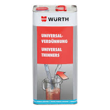 The paint dries to the touch in just 20 minutes! Buy Universal Thinner Online Wurth