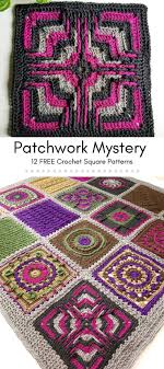 Star Portal Square Patchwork Mystery Crochet Along Week 1 By Crochet Instinct Granny Square Crochet Patterns Free Crochet Pillow Pattern Crochet