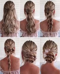 Don't know what to do with your long and voluminous hair for your upcoming nuptials? Pin By Jennifer On Trecce In 2020 Updo Hairstyles Tutorials Braided Hairstyles For Wedding Hair Styles