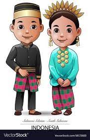 Indonesia, disebut juga dengan negara kesatuan republik indonesia (nkri, pengucapan bahasa indonesia: Sulawesi Selatan Illustration Fashion Design Fashion Art Illustration Vector Illustration