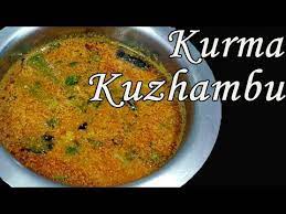 Kurma Kulambu In Tamil Kulambu Recipes In Tamil Youtube Kulambu Recipe Recipes In Tamil Kurma Recipe